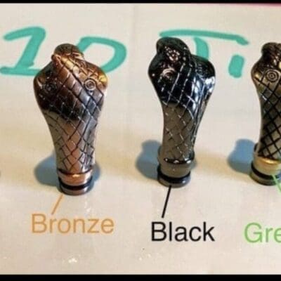 Buy Cobra 510 Metal Animal Drip Tip - Free UK Next Day Delivery (no minimum spend)