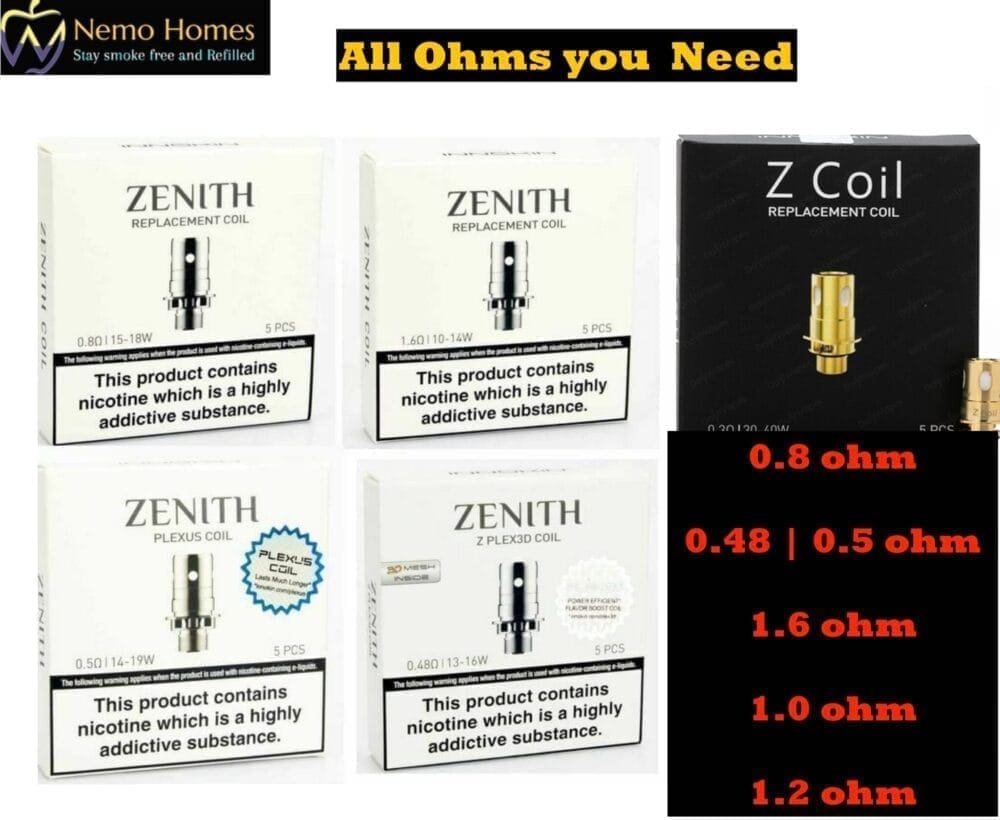 Buy Innokin Z "Zenith" Replacement Coil - Free UK Next Day Delivery (no minimum spend)