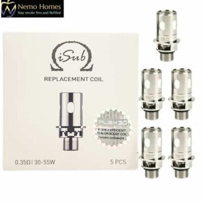 Buy Innokin iSub Plex 3D Coils  - Free UK Next Day Delivery (no minimum spend)