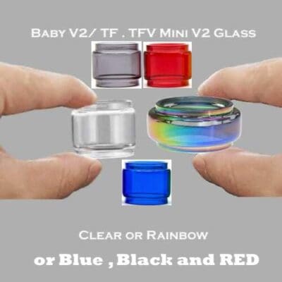 Buy Smok TFV Fatboy Bubble Glass Bubble Glass - Free UK Next Day Delivery (no minimum spend)