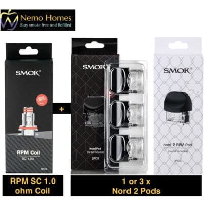 Buy Smok NORD 2 and RPM Pod Kit  - Free UK Next Day Delivery (no minimum spend)