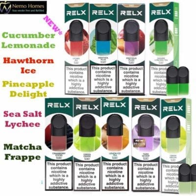 Buy RELX Pro and Relx Cotton Pods Cotton - Free UK Next Day Delivery (no minimum spend)