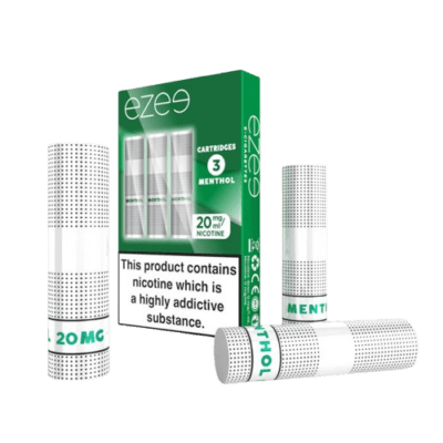 Buy EZEE Menthol Cigalike Full Starter Kit - 0mg | 12mg | 20mg  - Free UK Next Day Delivery (no minimum spend)