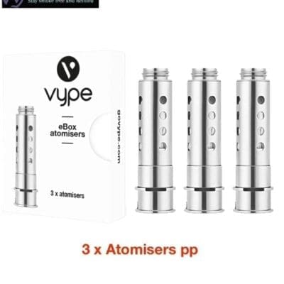 Buy VYPE Ebox Replacement Coils Ebox - Free UK Next Day Delivery (no minimum spend)