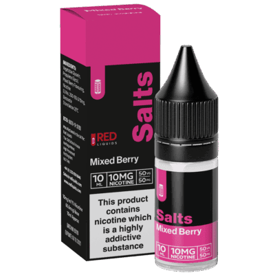 Buy RED Liquids Premium Salts E Liquid | Vape Juice | 3 x 10ml | eliquid | Vape oil  - Free UK Next Day Delivery (no minimum spend)