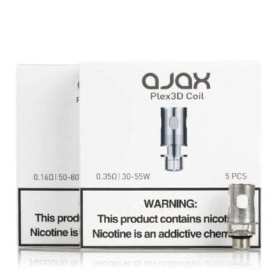 Buy Innokin Ajax 2ml E Cig Tank Kit + Opt Ajax Coils  - Free UK Next Day Delivery (no minimum spend)
