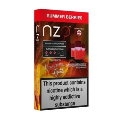 Buy NZO 10mg Vape Pod Refills | Leprechaun and SAVACCO E liquid  - Free UK Next Day Delivery (no minimum spend)