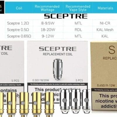 Buy Innokin Sceptre S Coils - Free UK Next Day Delivery (no minimum spend)