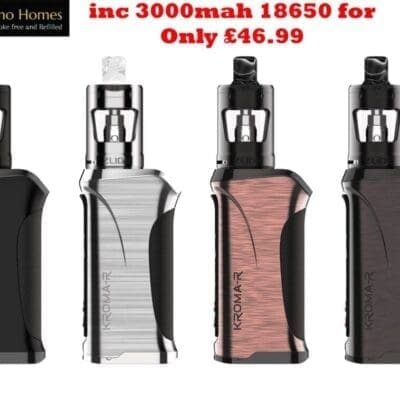 Buy Innokin Kroma R Zlide Kit + Battery & E liquid  - Free UK Next Day Delivery (no minimum spend)