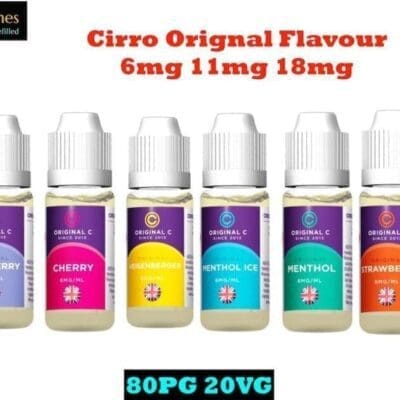 Buy CIRRO Original C 10ml E Liquid Cirro - Free UK Next Day Delivery (no minimum spend)