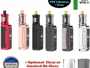 Buy Innokin CoolFire Z80 Zenith II (2) 2ml Tank Vape Kit  - Free UK Next Day Delivery (no minimum spend)