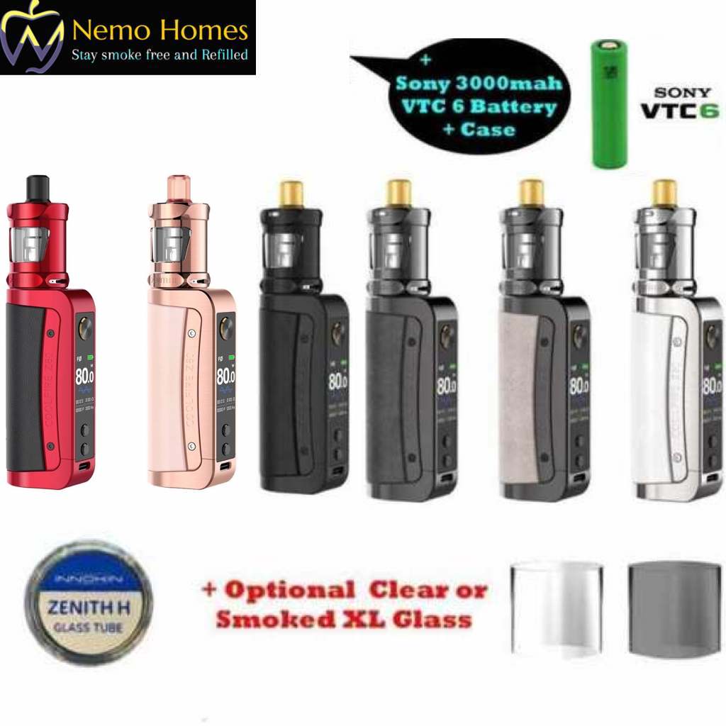 Buy Innokin CoolFire Z80 Zenith II (2) 2ml Tank Vape Kit  - Free UK Next Day Delivery (no minimum spend)