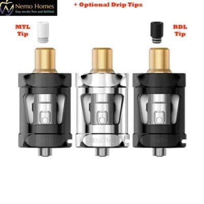 Buy Innokin Zenith 2 (II) Tank (2ML) Vape Tank Kit + Tips  - Free UK Next Day Delivery (no minimum spend)