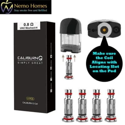 Buy Uwell Caliburn G Pod Kit | £18.99 + Free E liquid  - Free UK Next Day Delivery (no minimum spend)