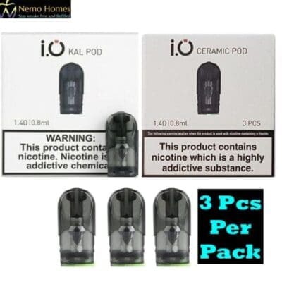 Buy Innokin I.O Vape Starter Kit + E liquid | IO Pod Kit - 3 x 0.8 ml Ceramic Pods  - Free UK Next Day Delivery (no minimum spend)