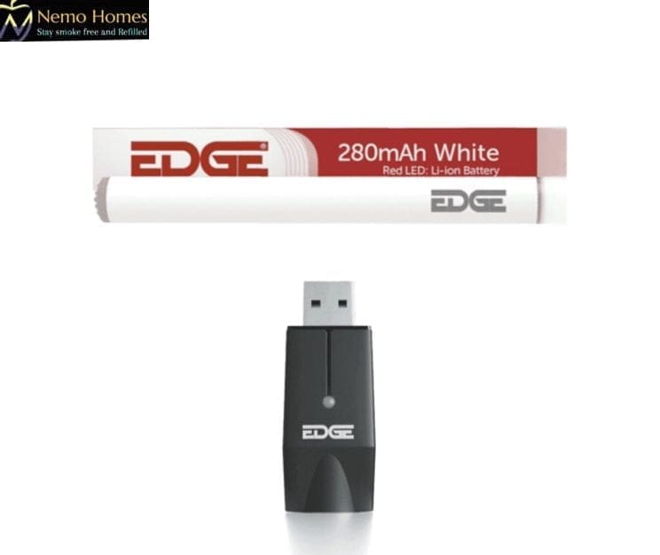 Buy Edge Battery and USB for Cartomiser | Cartridges  - Free UK Next Day Delivery (no minimum spend)