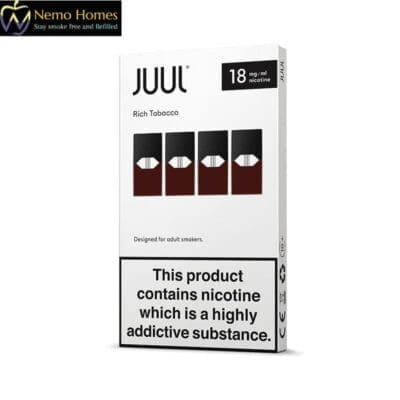 Buy Juul Golden Tobacco 18mg Pods  - Free UK Next Day Delivery (no minimum spend)