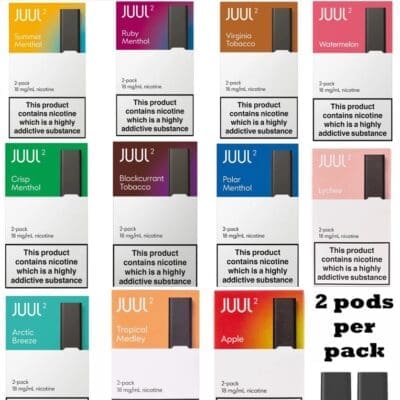 Buy JUUL 2 Pods and Optional Starter Kit Disposable Pods - Free UK Next Day Delivery (no minimum spend)