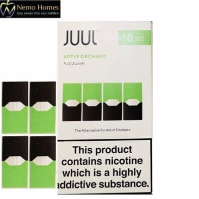 Buy Juul Apple orchard 18mg Pods Disposable Pods - Free UK Next Day Delivery (no minimum spend)