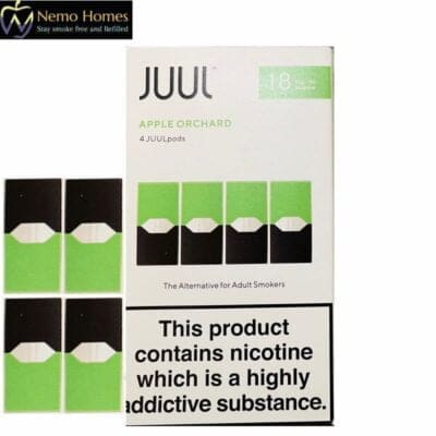 Buy Juul Apple orchard 18mg Pods Disposable Pods - Free UK Next Day Delivery (no minimum spend)
