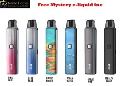 Buy Innokin MVP Vape Pod Kit Disposable Pods - Free UK Next Day Delivery (no minimum spend)