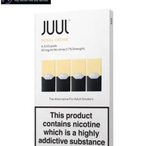 Buy Juul Royal Creme 20mg 2.0% Pod Refills - Free UK Next Day Delivery (no minimum spend)