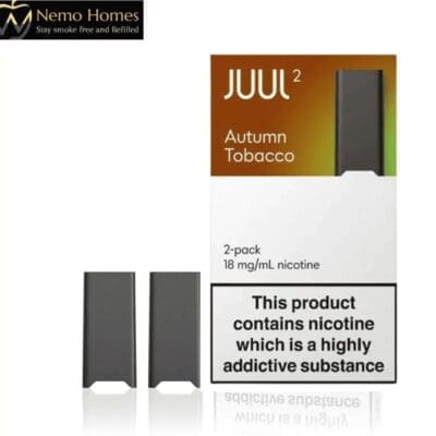 Buy JUUL 2 Autumn Tobacco 18mg Pod Disposable Pods - Free UK Next Day Delivery (no minimum spend)