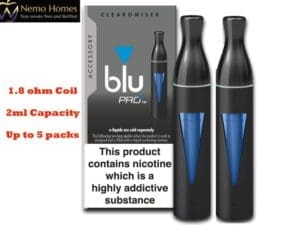 Buy Blu Pro Clearomiser Tank Blu - Free UK Next Day Delivery (no minimum spend)