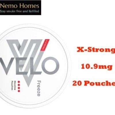 Buy Velo Freeze Nicotine Pouches - 17mg, Freeze  - Free UK Next Day Delivery (no minimum spend)