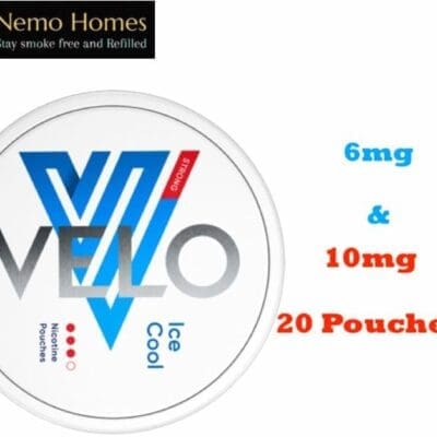 Buy Velo Ice Cool Nicotine Pouches Nicotine Pouches - Free UK Next Day Delivery (no minimum spend)