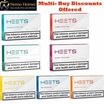 Buy IQOS Heets Tobacco Sticks Heated Tobacco - Free UK Next Day Delivery (no minimum spend)