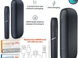 Buy IQOS Originals DUO Heated Tobacco Kit Heated Tobacco - Free UK Next Day Delivery (no minimum spend)