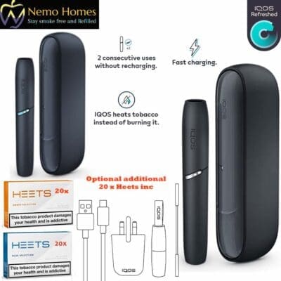Buy IQOS Originals DUO Heated Tobacco Kit Heated Tobacco - Free UK Next Day Delivery (no minimum spend)