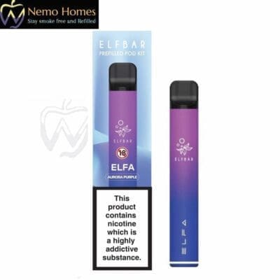 Buy ELFBar Reusable V1 and V2 Vape Pen | Elfa  - Free UK Next Day Delivery (no minimum spend)