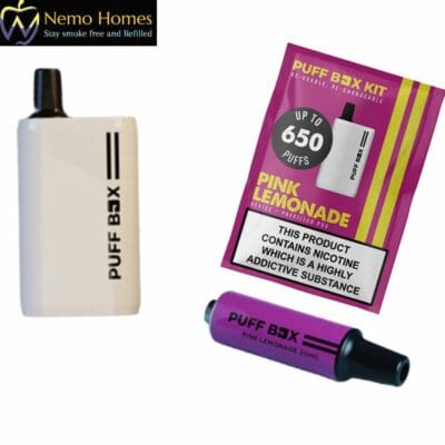 Buy Puff Box Rechargeable Disposables | Puffbox  - Free UK Next Day Delivery (no minimum spend)