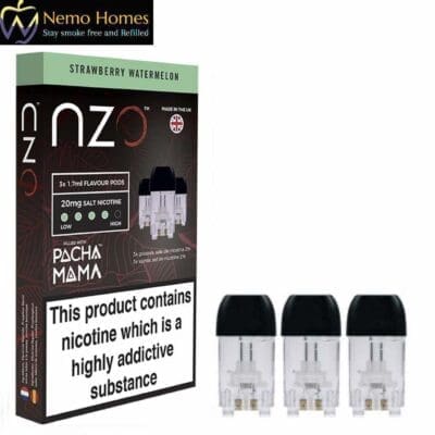 Buy NZO Strawberry Watermelon Nic Salt Pod Disposable Pods - Free UK Next Day Delivery (no minimum spend)