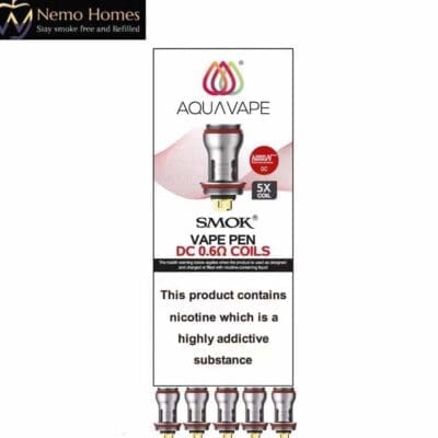 Buy Smok V2 Vape Pen + E liquid and Coils - 5 x DC 0.6 ohm Coils  - Free UK Next Day Delivery (no minimum spend)