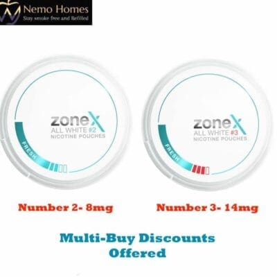Buy Zone X Nicotine Pouches Nicotine Pouches - Free UK Next Day Delivery (no minimum spend)