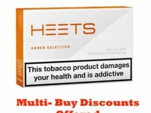 Buy IQOS Amber Heets Tobacco Sticks Heated Tobacco - Free UK Next Day Delivery (no minimum spend)