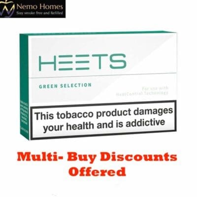 Buy IQOS Green Heets Tobacco Sticks Heated Tobacco - Free UK Next Day Delivery (no minimum spend)