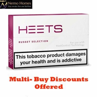 Buy IQOS Russet Heets Tobacco Sticks Heated Tobacco - Free UK Next Day Delivery (no minimum spend)
