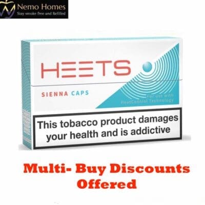 Buy IQOS Sienna Caps Heets Tobacco Sticks Heated Tobacco - Free UK Next Day Delivery (no minimum spend)