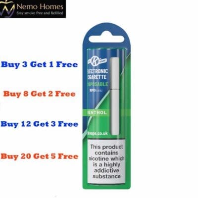 Buy OK Vape Menthol 16mg Cigalike Cigalike - Free UK Next Day Delivery (no minimum spend)