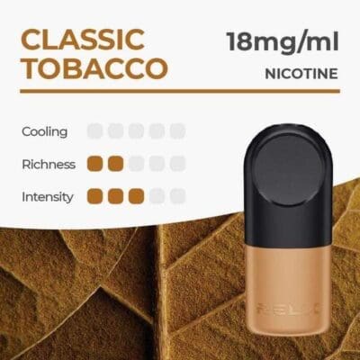 Buy Relx Tobacco Flavour Cotton Pods Cotton - Free UK Next Day Delivery (no minimum spend)