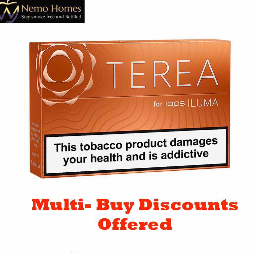 Buy IQOS Amber Terea Tobacco Sticks Heated Tobacco - Free UK Next Day Delivery (no minimum spend)
