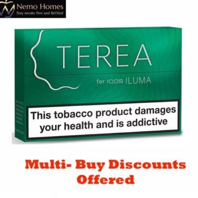 Buy IQOS Green Terea Tobacco Sticks Heated Tobacco - Free UK Next Day Delivery (no minimum spend)