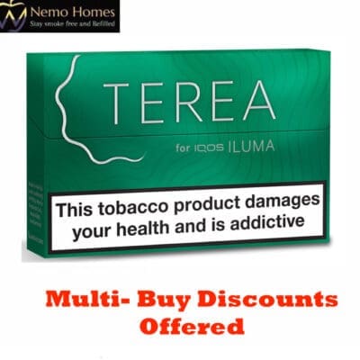 Buy IQOS Green Terea Tobacco Sticks Heated Tobacco - Free UK Next Day Delivery (no minimum spend)