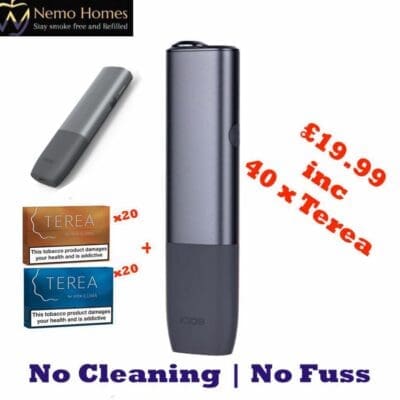 Buy IQOS ILuma One Kit Pebble Grey Heat not burn - Free UK Next Day Delivery (no minimum spend)