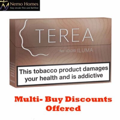 Buy IQOS Teak Terea Tobacco Sticks Heated Tobacco - Free UK Next Day Delivery (no minimum spend)