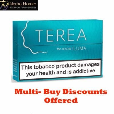 Buy IQOS Turquoise Terea Tobacco Sticks Heated Tobacco - Free UK Next Day Delivery (no minimum spend)